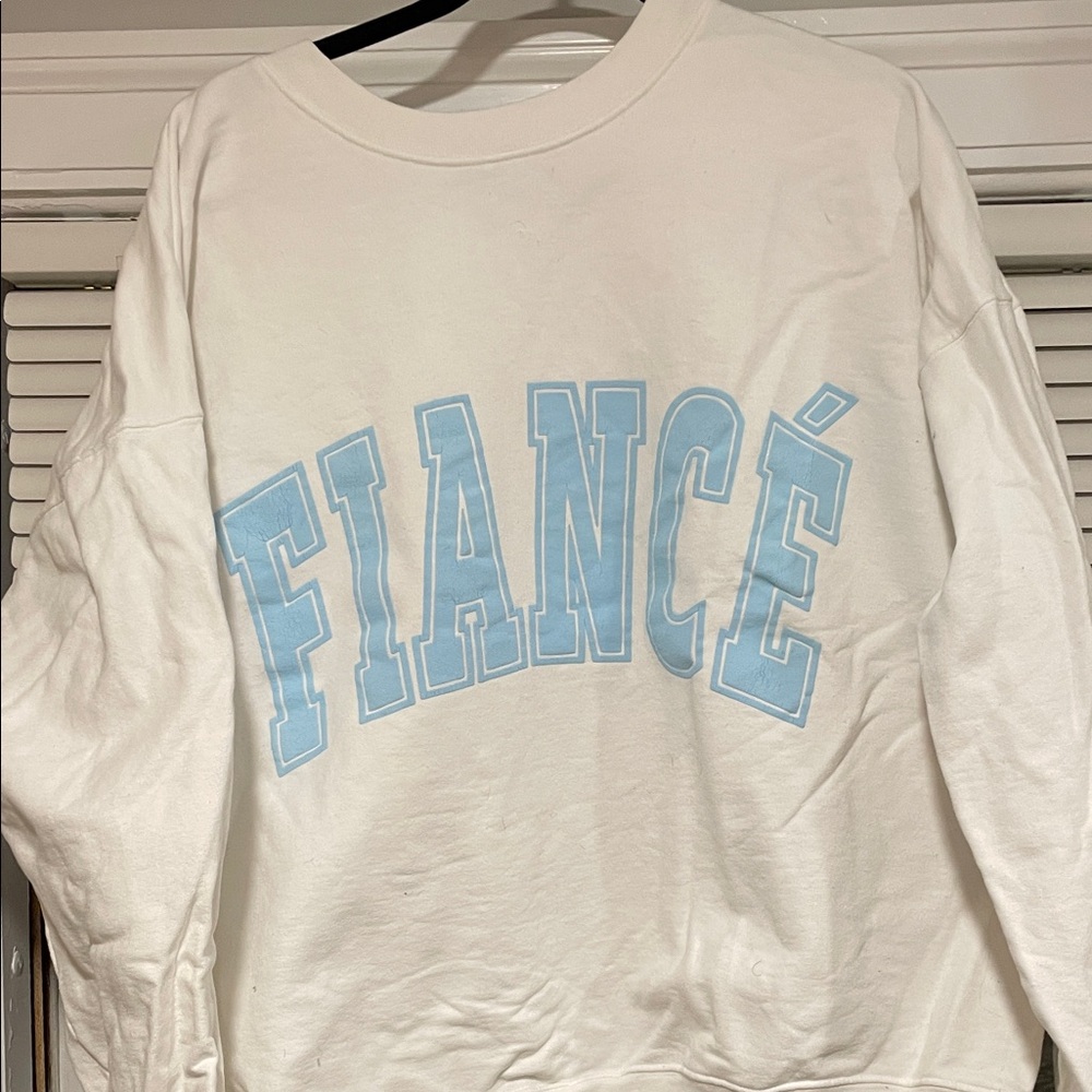 The Bar White Sweatshirt